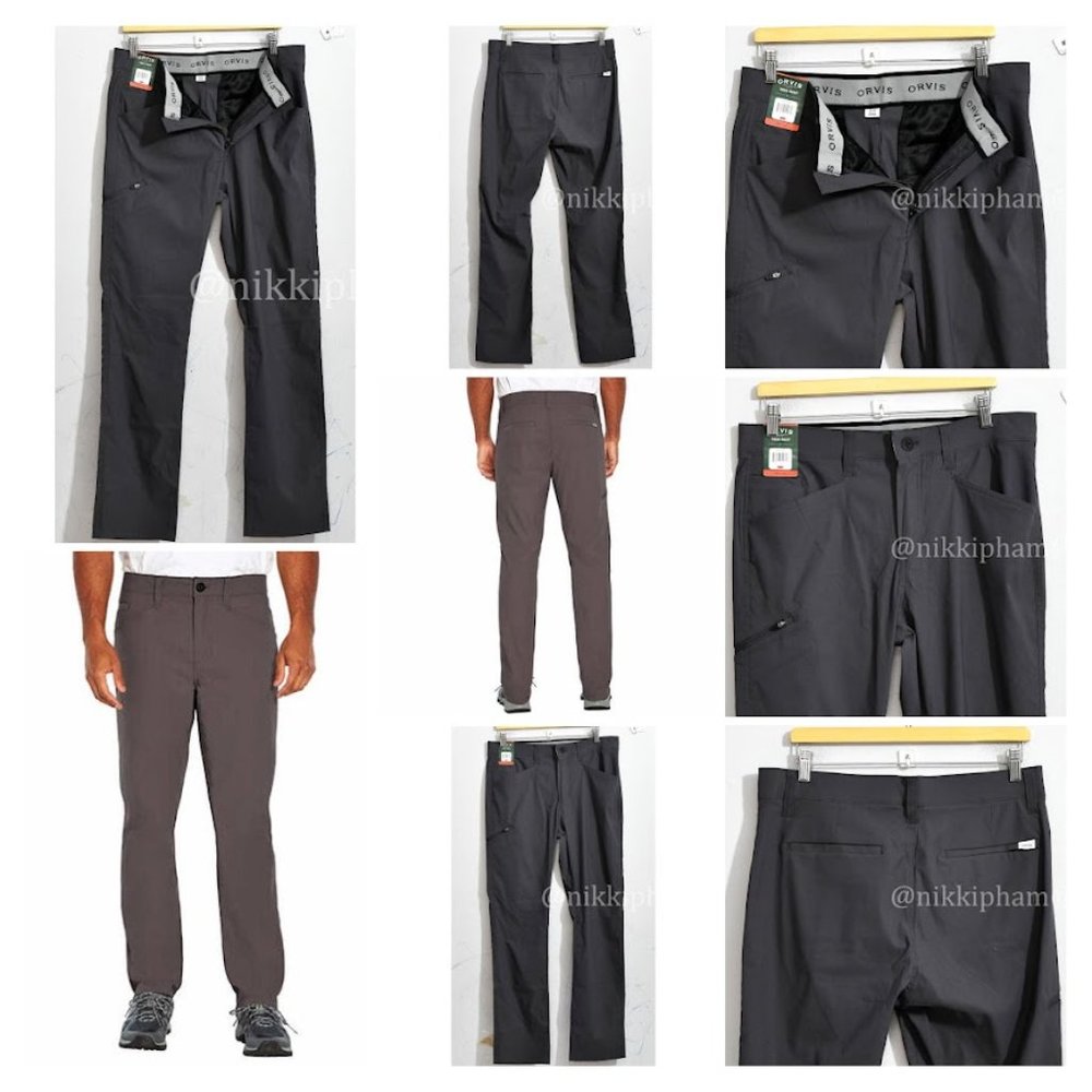 Orvis Men's Gray Pants